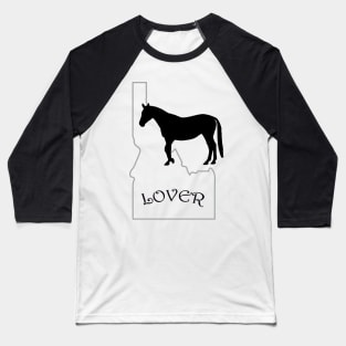 Idaho Horse Lover Gifts Baseball T-Shirt